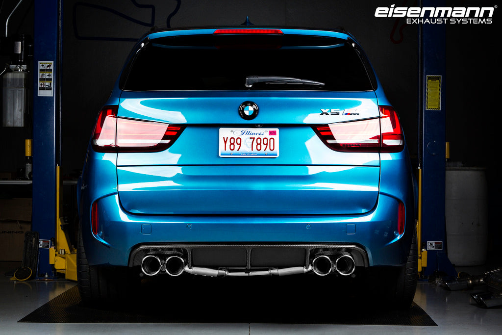 Eisenmann bmw f85 x5m f86 x6m race performance exhaust 4x102mm - iND Distribution