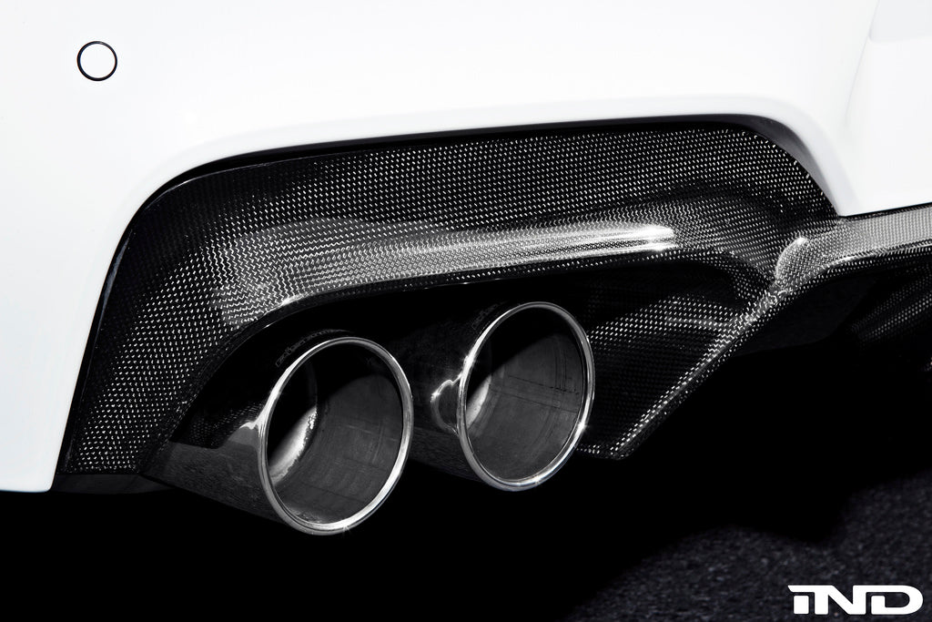 3d design f06 f12 f13 m6 carbon fiber rear diffuser set - iND Distribution