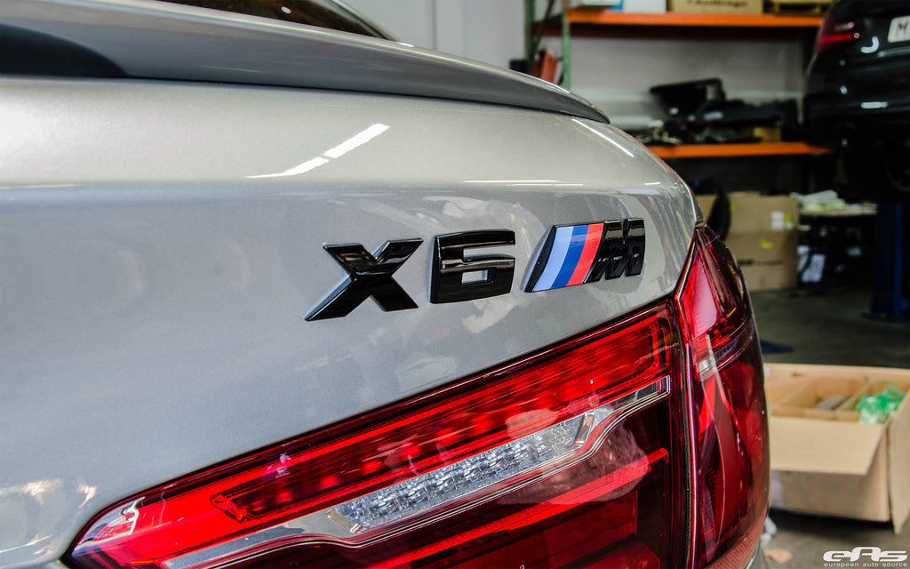 iND f86 x6m painted trunk emblem - iND Distribution