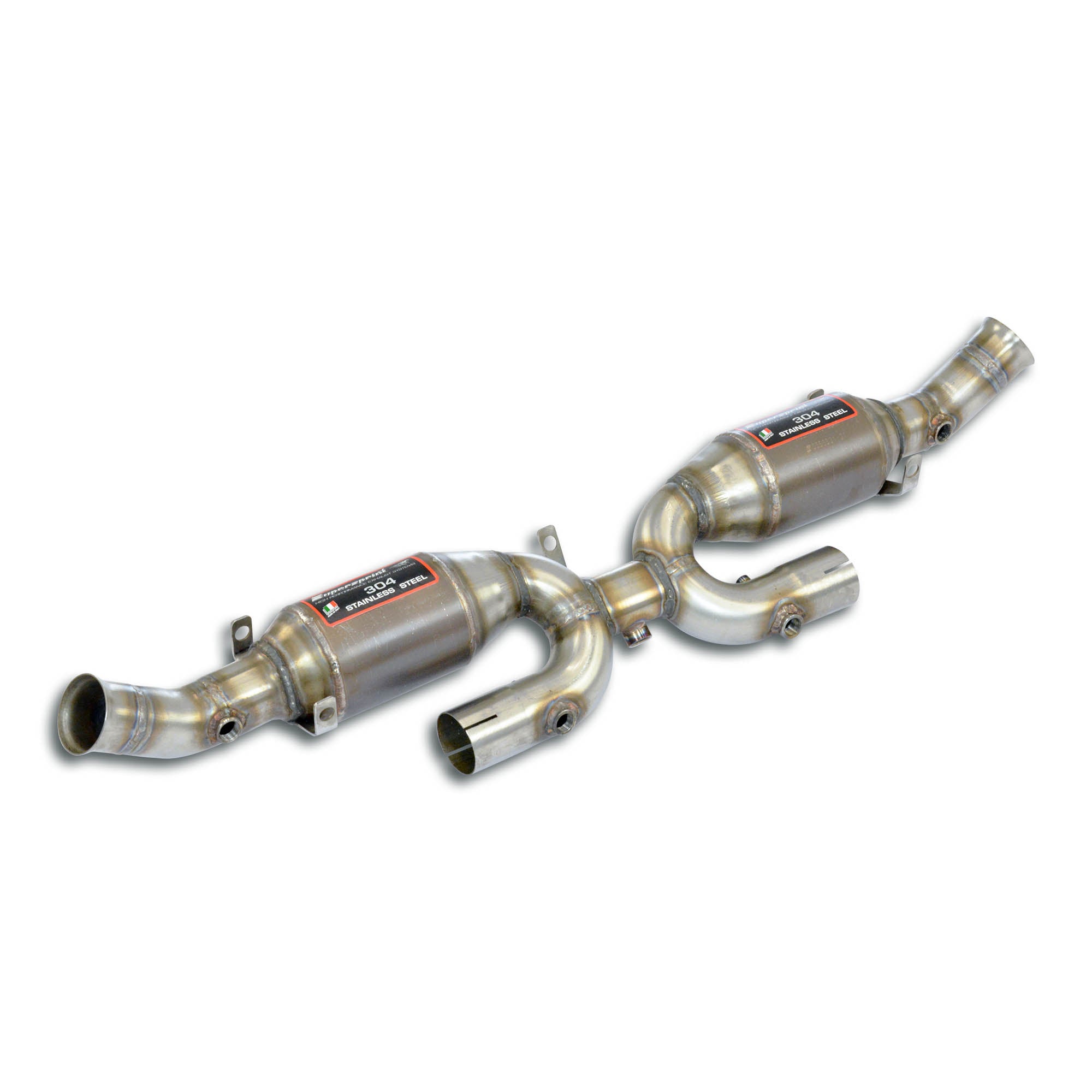 Supersprint PORSCHE 911 (993 Series Carrera / Carrera S) Front Exhaust Right - Left + Metallic Catalytic Converter