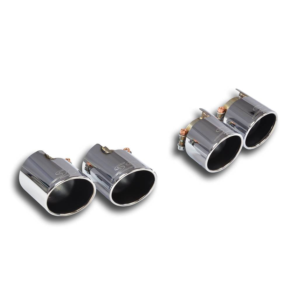 Supersprint PORSCHE 911 (991.2 Series Carrera / Carrera S / GTS) Endpipe Kit Right Oo 90 - Left Oo 90