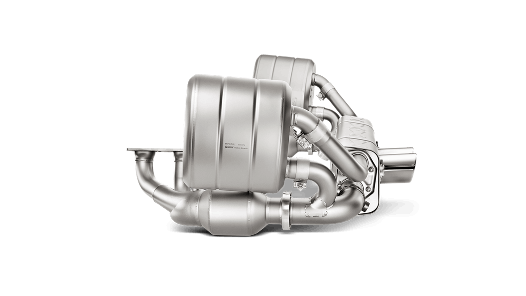 Akrapovic 991 911 gt3 rs evolution header set - iND Distribution