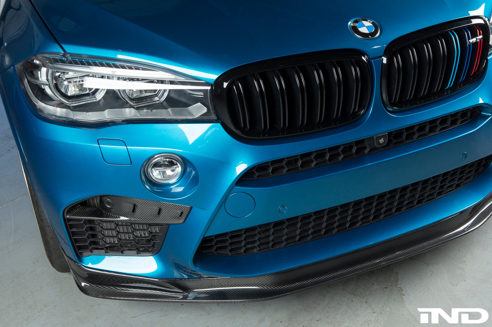 RKP f85 x5m f86 x6m carbon fiber bumper inserts - iND Distribution