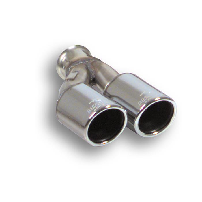 Supersprint AUDI A3 8L QUATTRO -> '02 Endpipe Kit Oo 9O Stainless Steel