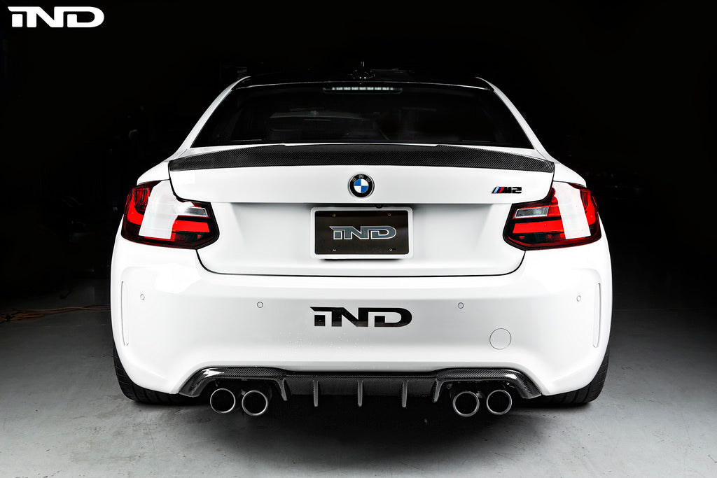 RKP f87 m2 carbon fiber trunk spoiler - iND Distribution