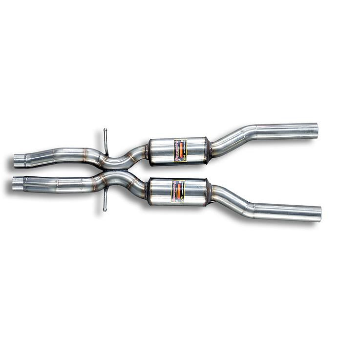 Supersprint AUDI RS6 C6 Typ 4F QUATTRO '08 -> '10 Centre Exhaust + "X - Pipe".
