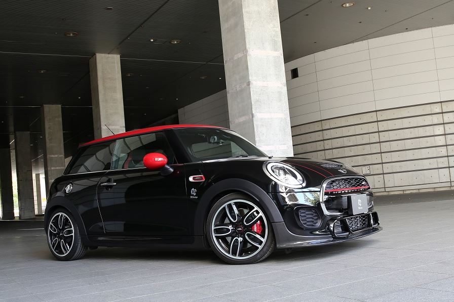 3d design mini f56 jcw carbon fiber front lip spoiler - iND Distribution