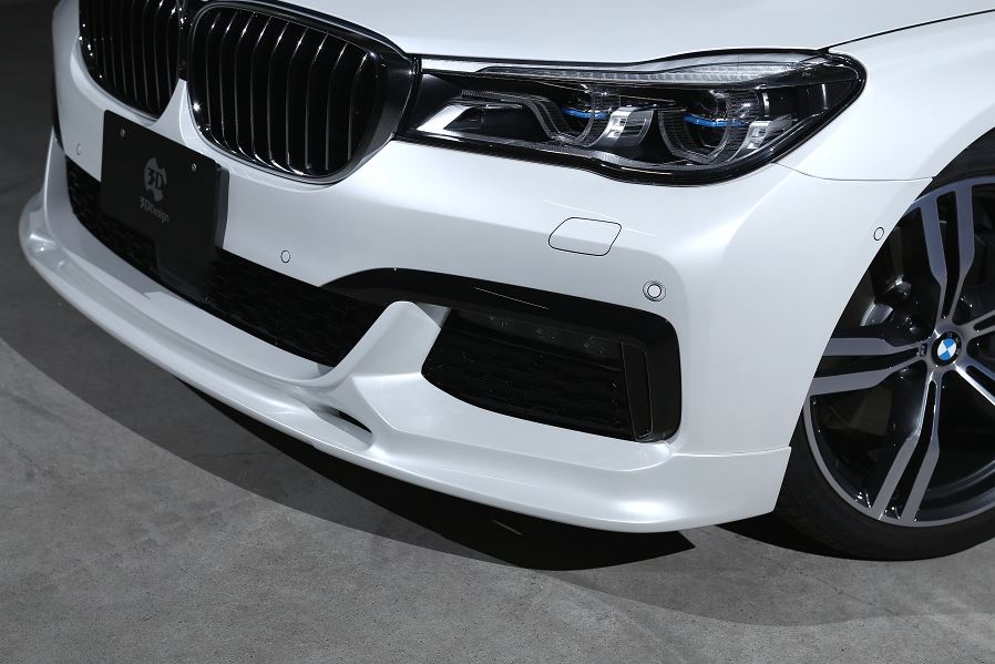 3d design g11 g12 m sport front lip spoiler - iND Distribution