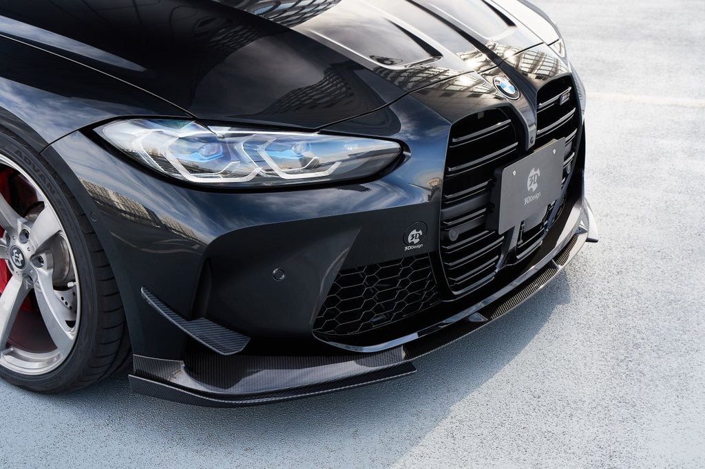 3D Design G8X M3 / M4 Carbon Bumper Canard Set