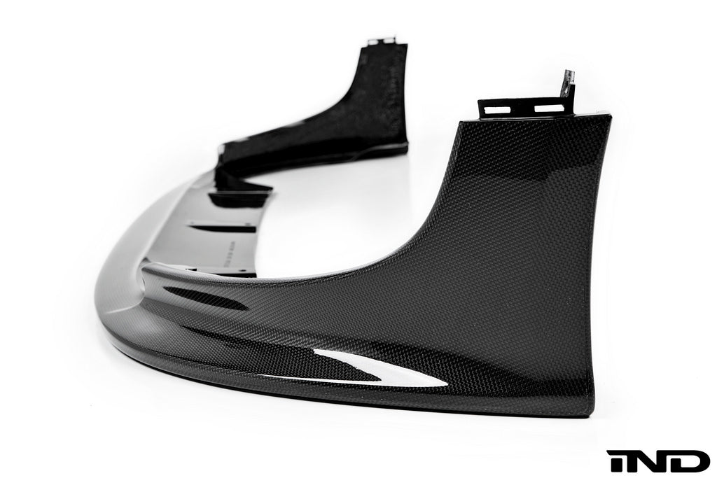 3d design mini cooper s carbon fiber front lip spoiler - iND Distribution