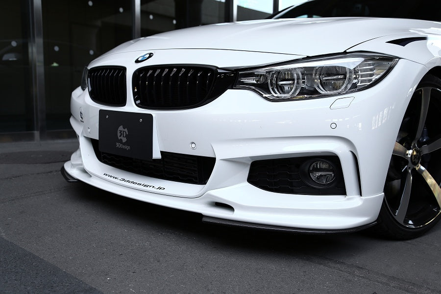 3d design f32 f36 m sport front lip spoiler - iND Distribution