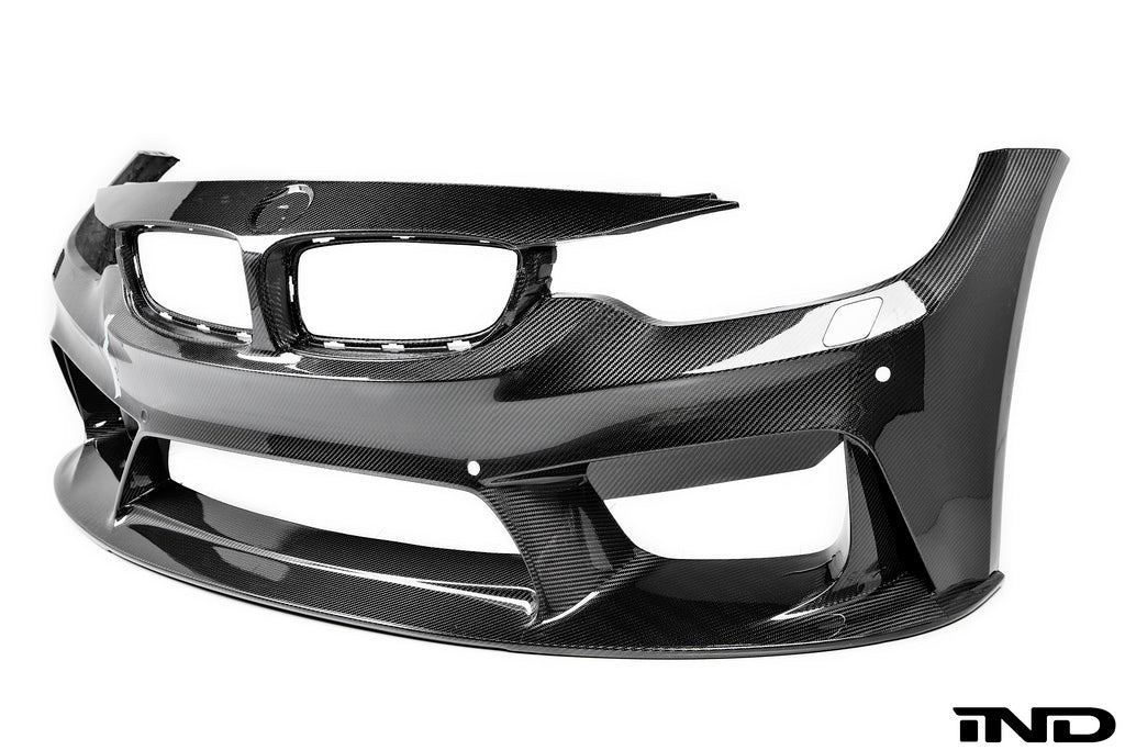 3d design f8x m3 m4 carbon fiber front bumper - iND Distribution