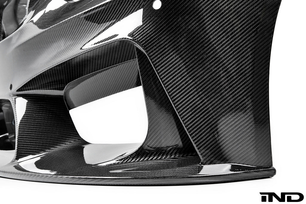 3d design f8x m3 m4 carbon fiber front bumper - iND Distribution