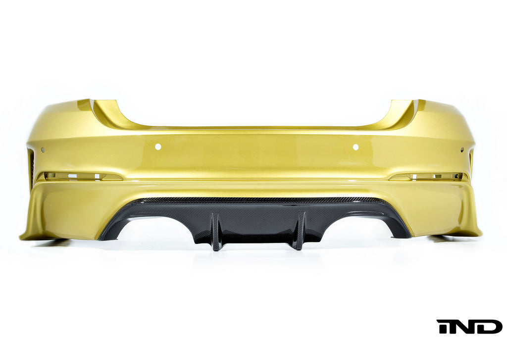 3d design f82 m4 carbon fiber rear bumper - iND Distribution