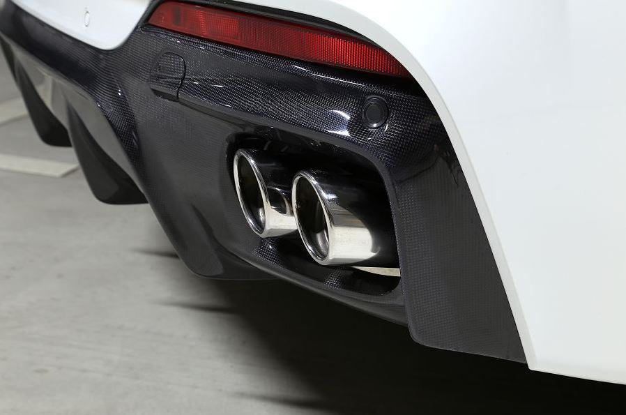 3d design f16 x6 m sport carbon fiber rear diffuser - iND Distribution