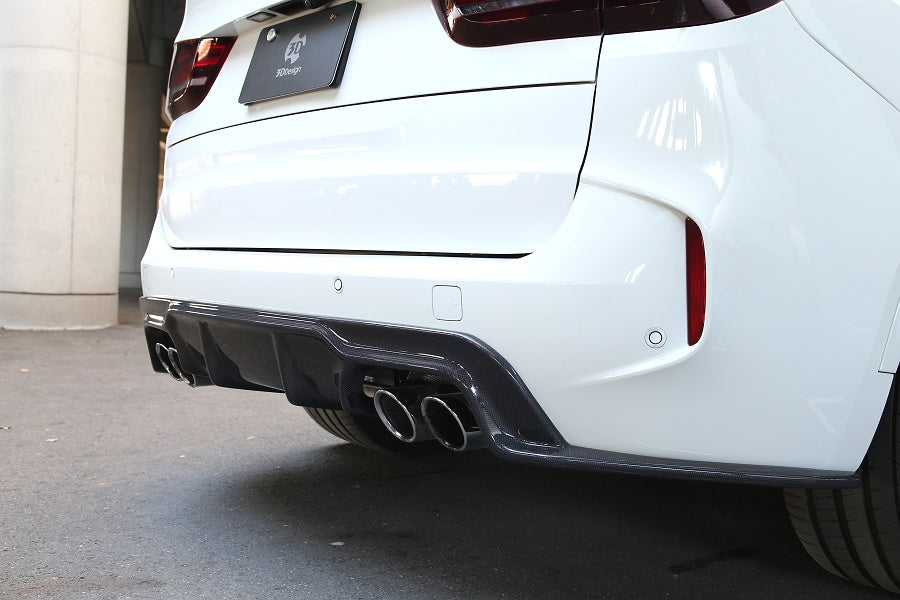 3d design f85 x5m carbon fiber rear diffuser - iND Distribution