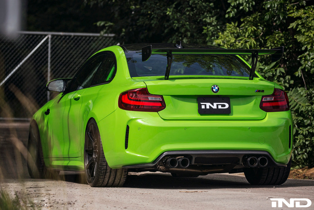 3d design f87 m2 carbon fiber rear diffuser - iND Distribution