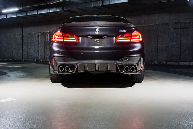 3d design f90 m5 carbon rear diffuser - iND Distribution