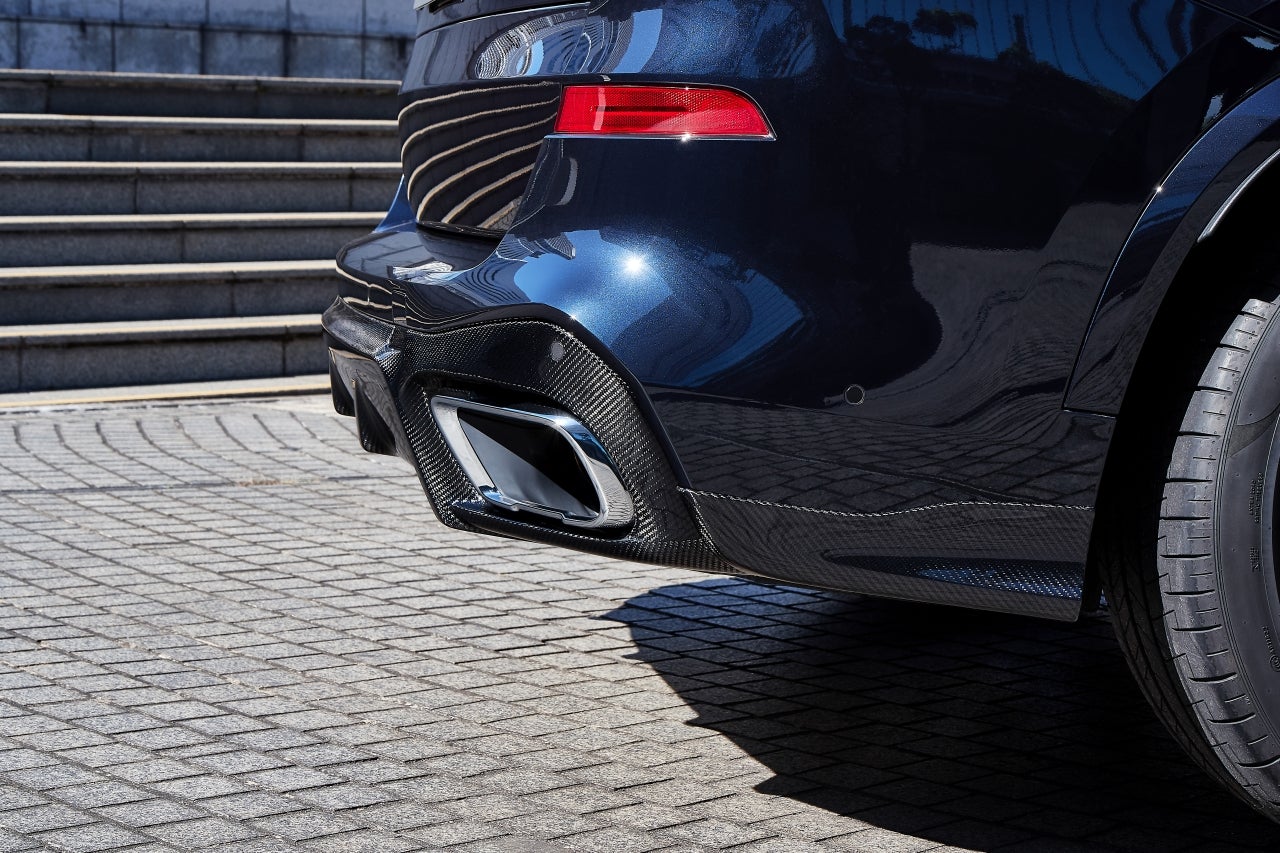 3D Design G05 X5 Pre-LCI Carbon Rear Diffuser