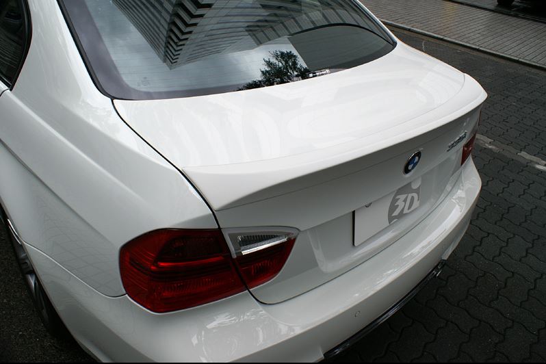 3d design e90 trunk spoiler - iND Distribution