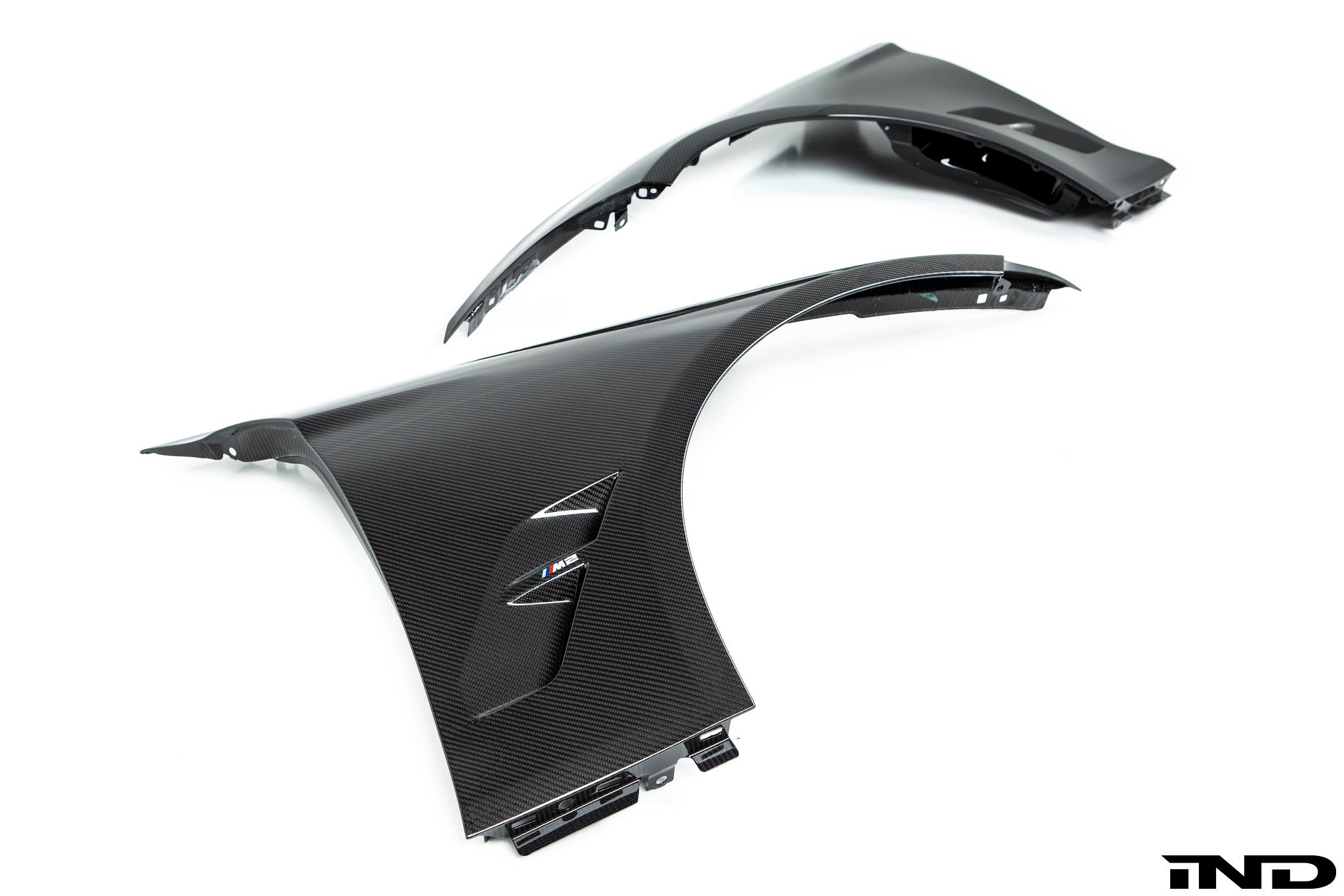 BMW m Performance f87 m2 carbon fender set - iND Distribution