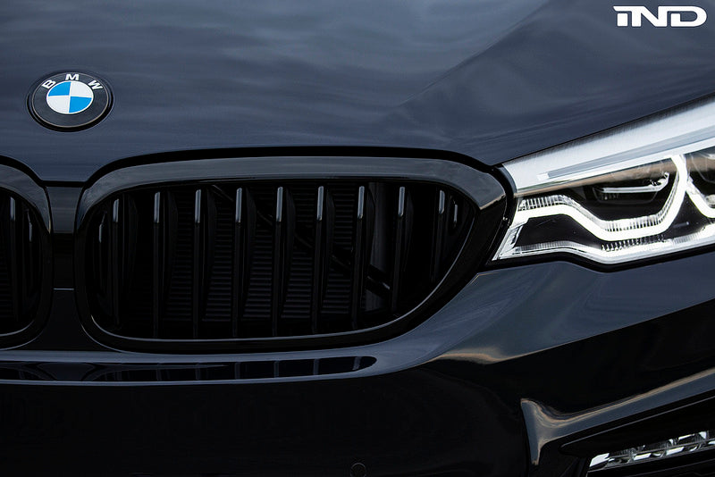 iND painted BMW hood roundel - iND Distribution