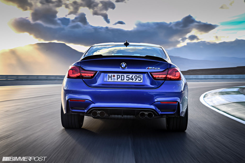 BMW OEM f82 m4 cs carbon fiber trunk spoiler - iND Distribution