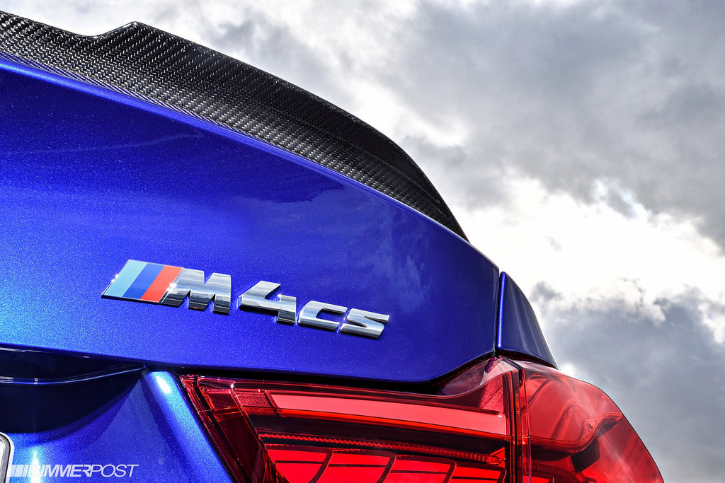 BMW OEM f82 m4 cs carbon fiber trunk spoiler - iND Distribution