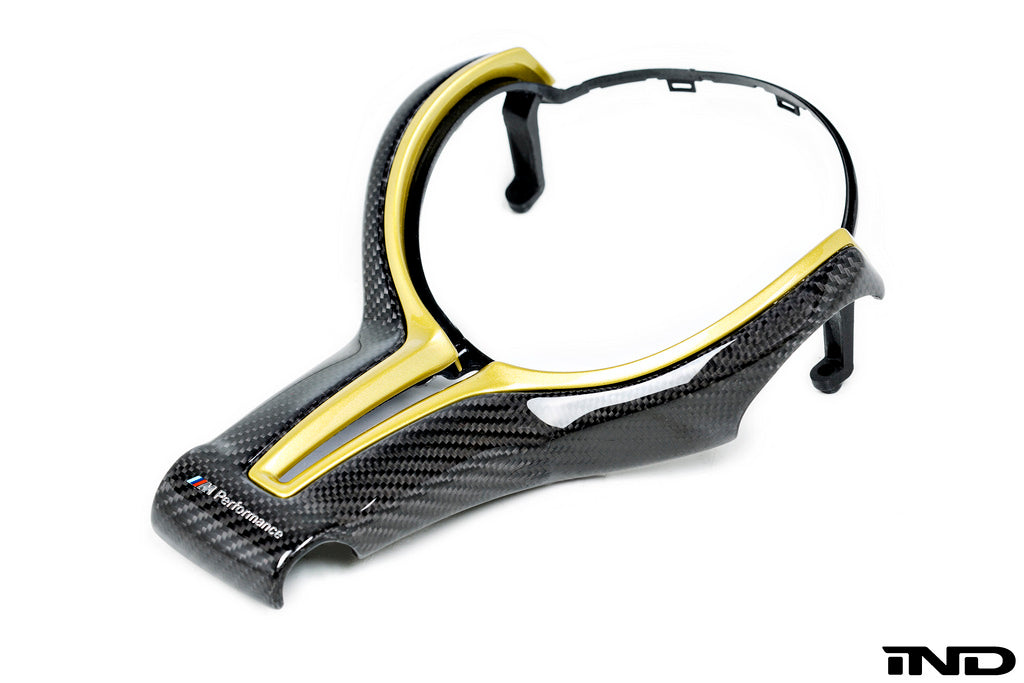 BMW m Performance gloss carbon steering wheel trim - iND Distribution