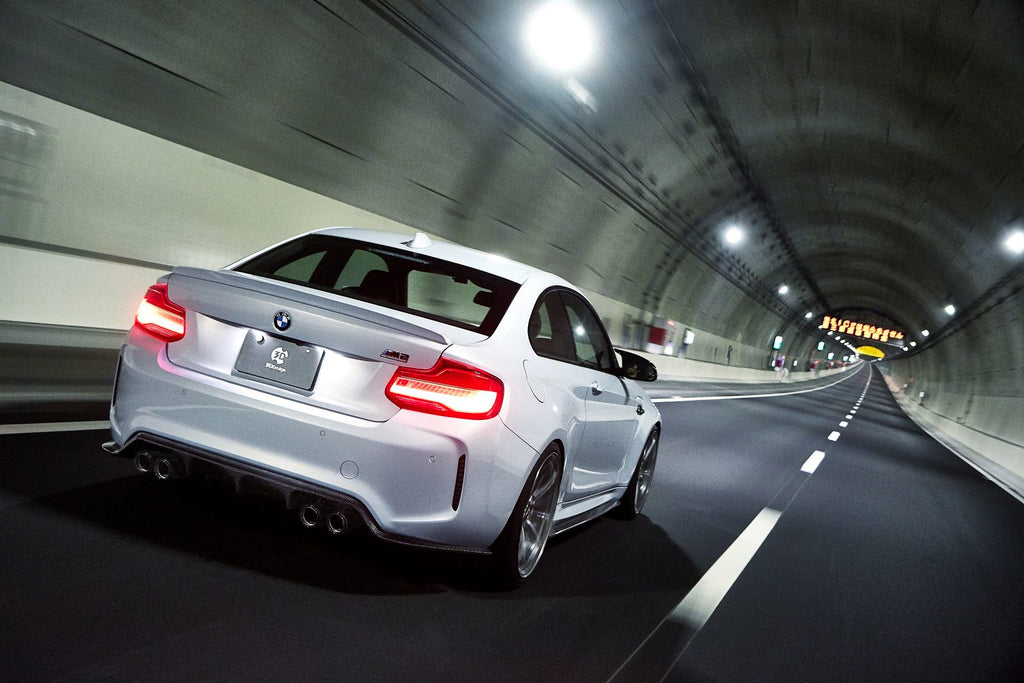 3d design f87 m2 carbon rear diffuser type 2 - iND Distribution
