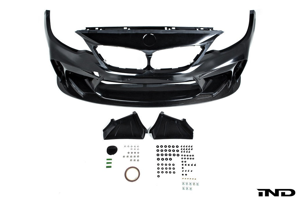 3D Design F87 M2 (N55) Carbon Front Bumper