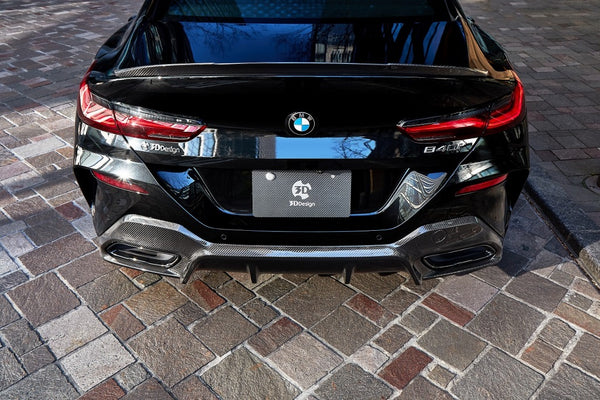 3D Design G16 8-Series Gran Coupe Carbon Rear Diffuser