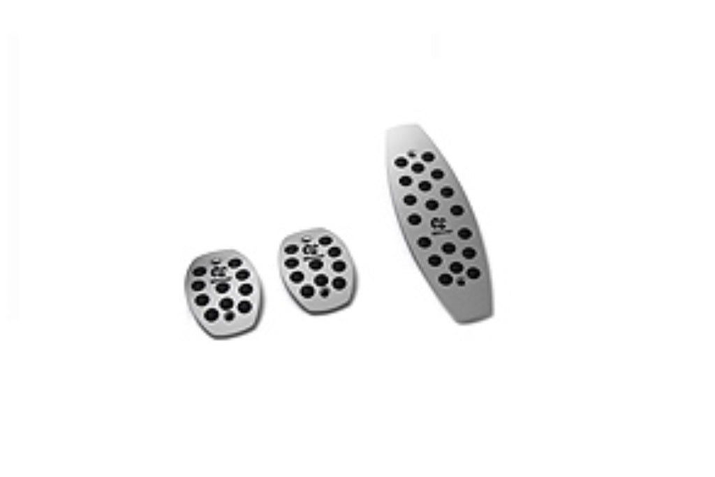 mini cooper pedal covers 3D Design 6102-07110 MINI Aluminum Pedal Kit