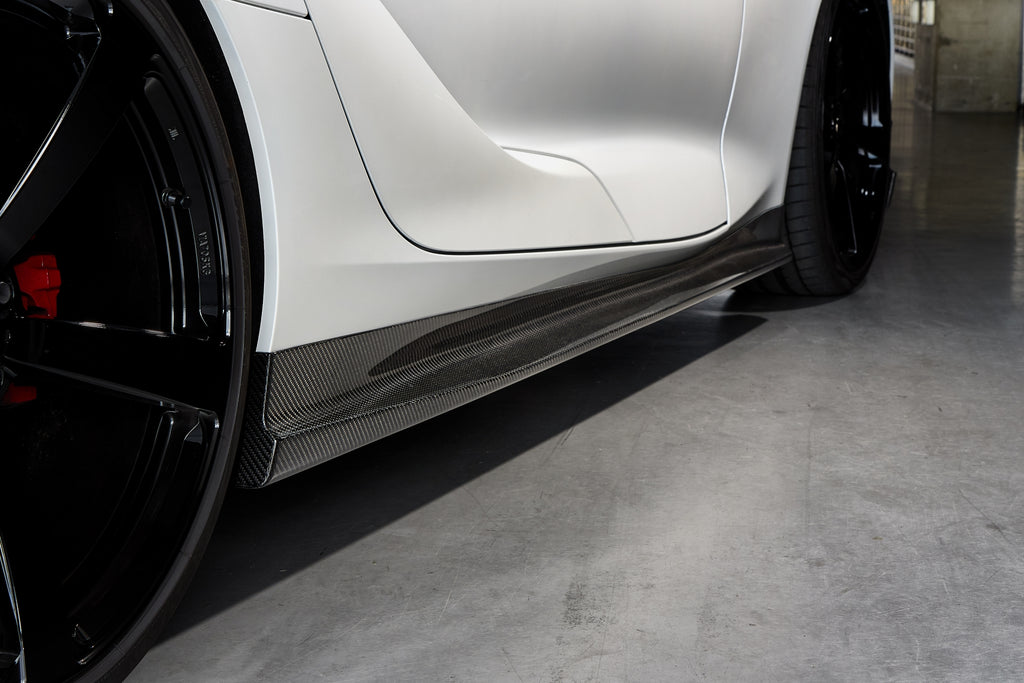 3D Design A90 Supra Carbon Side Skirt Set