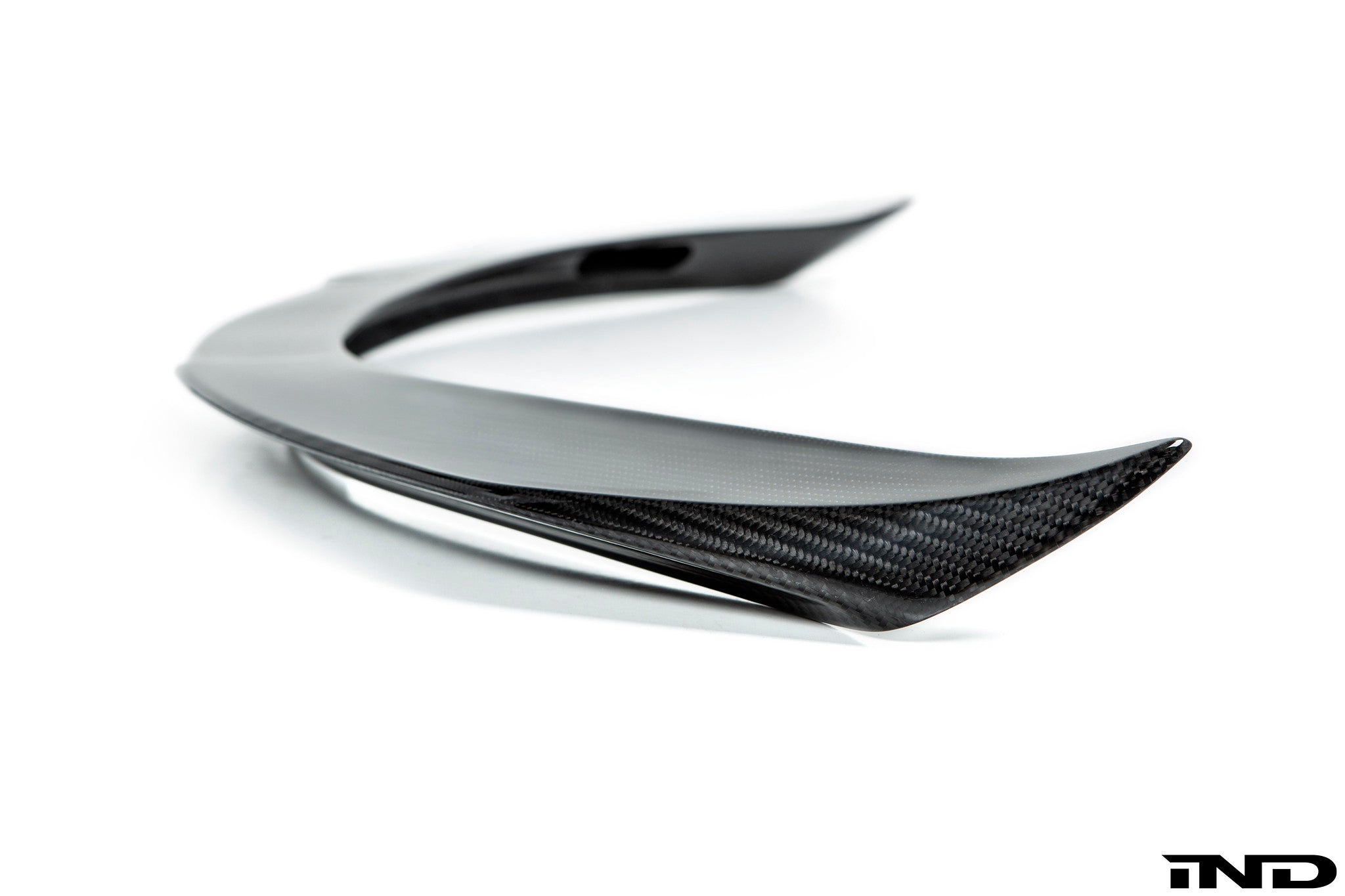 Side angel of 3Ddesign A90 Supra spoiler