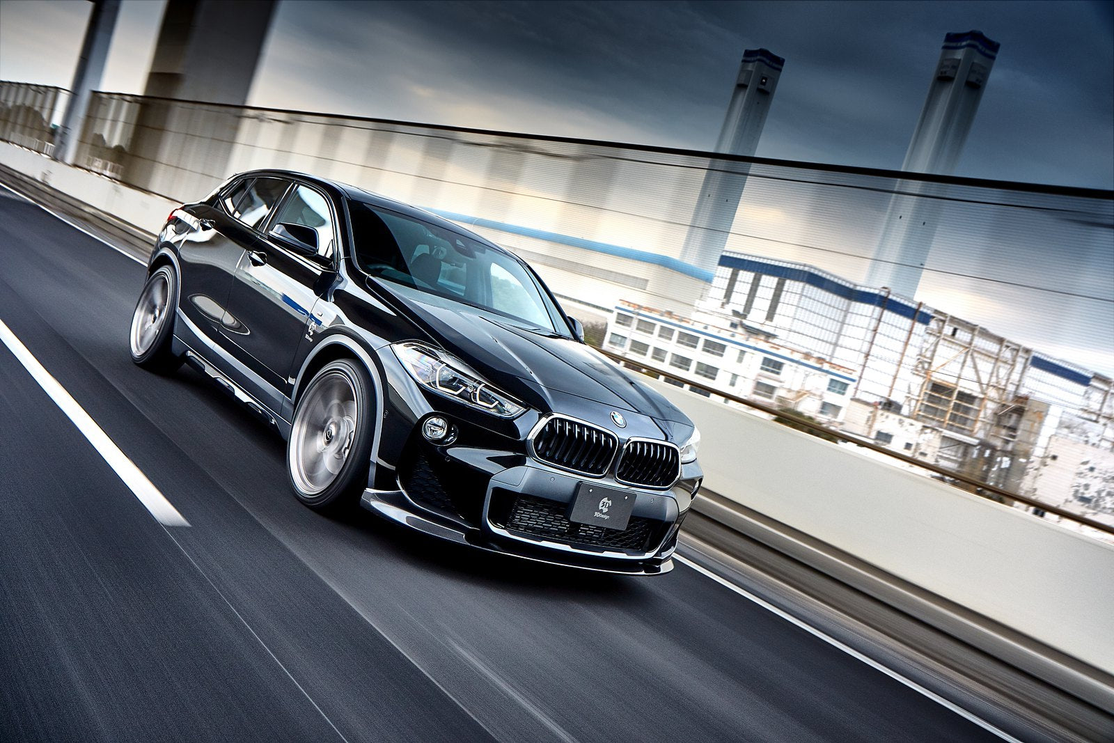 3d design f39 x2 m sport carbon front lip - iND Distribution