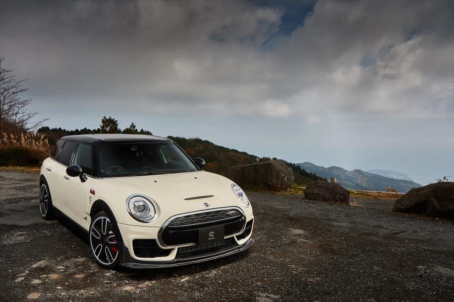 3d design f54 mini cooper clubman jcw carbon front lip - iND Distribution