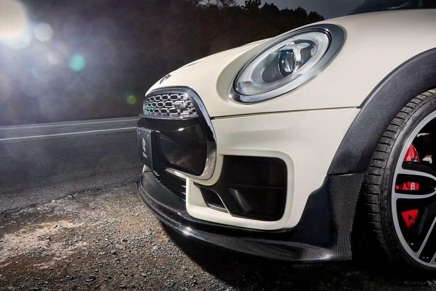 3d design f54 mini cooper clubman jcw carbon front lip - iND Distribution