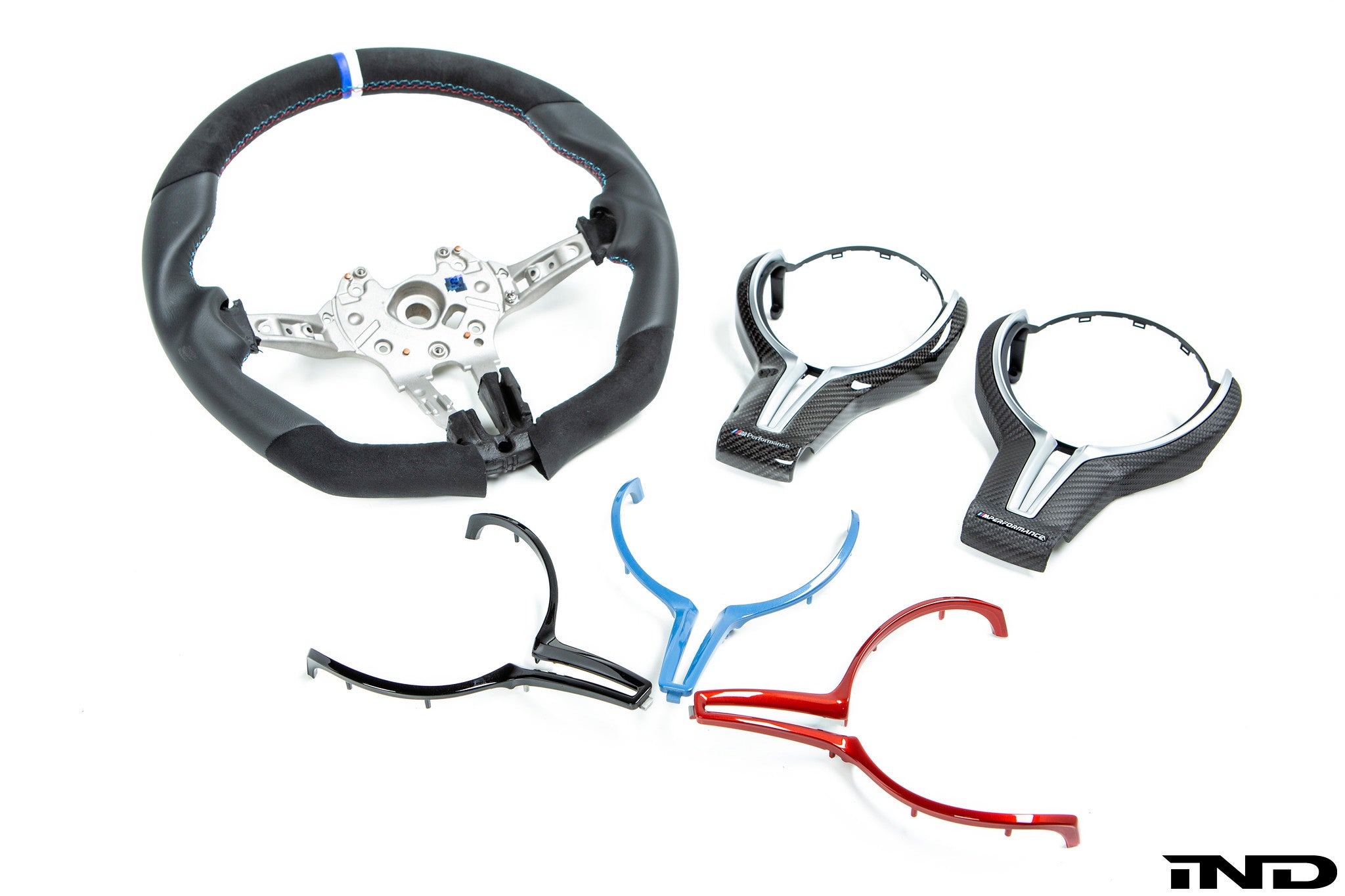 3d design f8x m2 m3 m4 alcantara leather steering wheel - iND Distribution