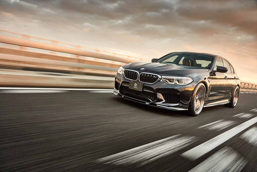 3d design f90 m5 carbon front lip 1 - iND Distribution