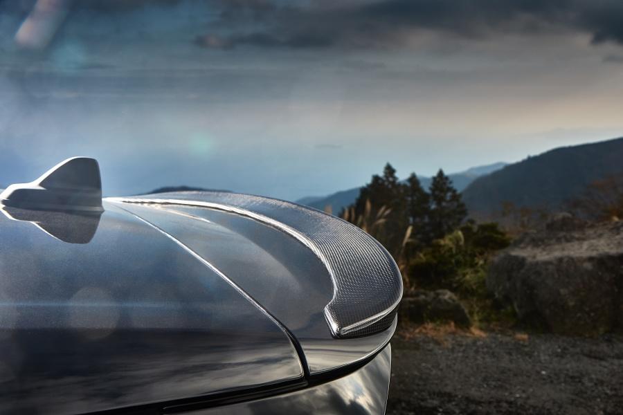 3d design mini cooper clubman carbon roof spoiler - iND Distribution