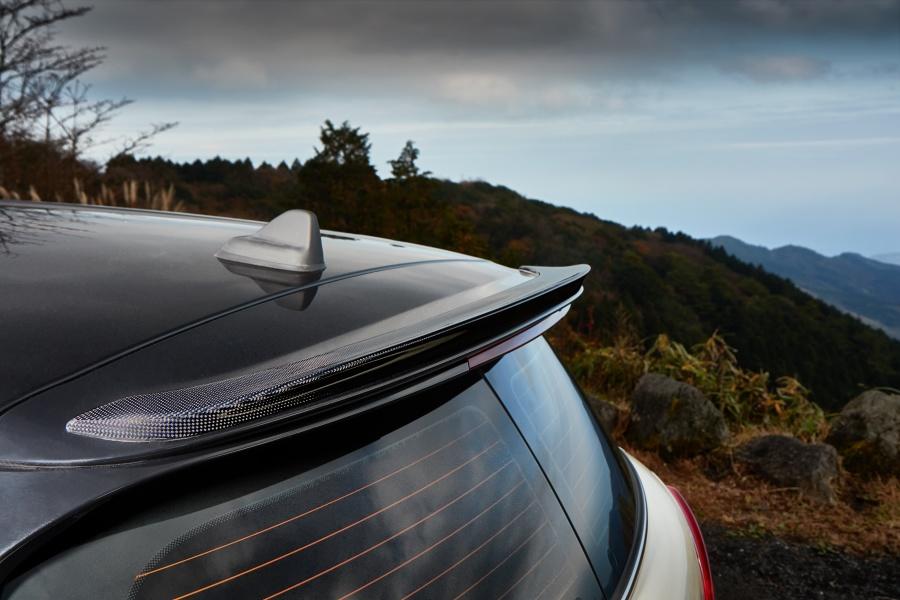 3d design mini cooper clubman carbon roof spoiler - iND Distribution