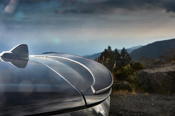 3D Design F54 Mini Cooper Clubman Carbon Roof Spoiler Exterior iND Distribution