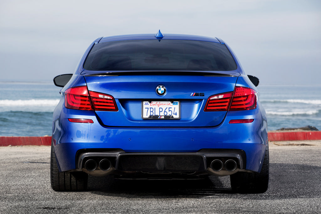 3d design f10 m5 carbon fiber rear diffuser - iND Distribution