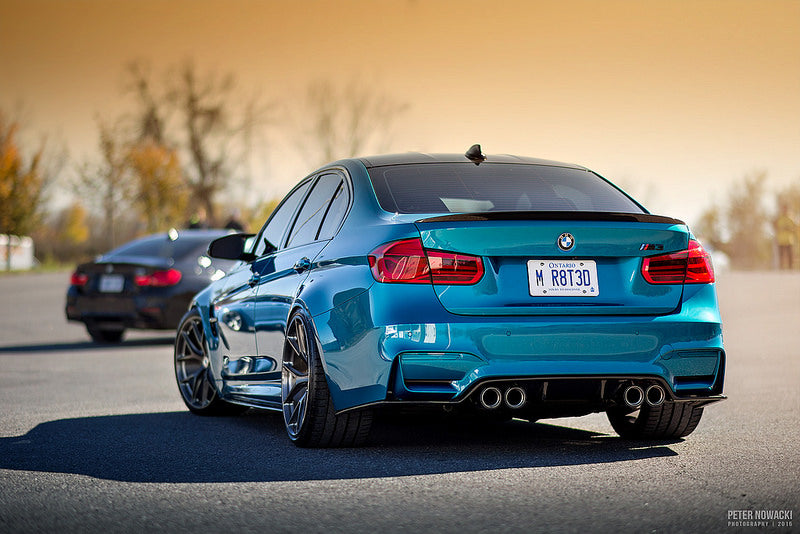 3d design f8x m3 m4 dry carbon fiber rear diffuser - iND Distribution