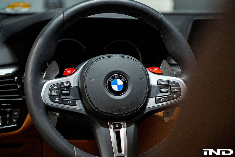 3d design g30 f90 billet aluminum dct paddle set - iND Distribution