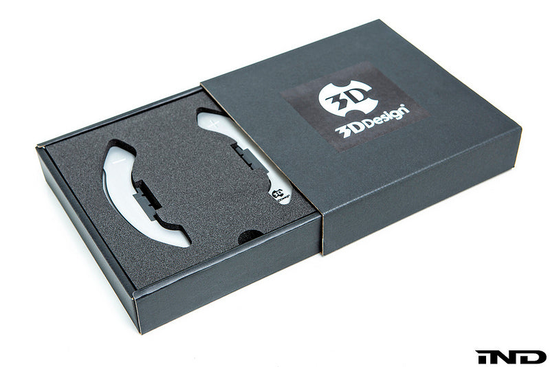3d design f54 clubman f56 cooper aluminum paddle set at - iND Distribution