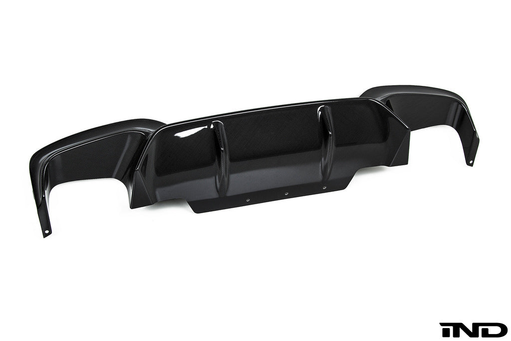 3d design f06 f12 f13 m6 carbon fiber rear diffuser set - iND Distribution