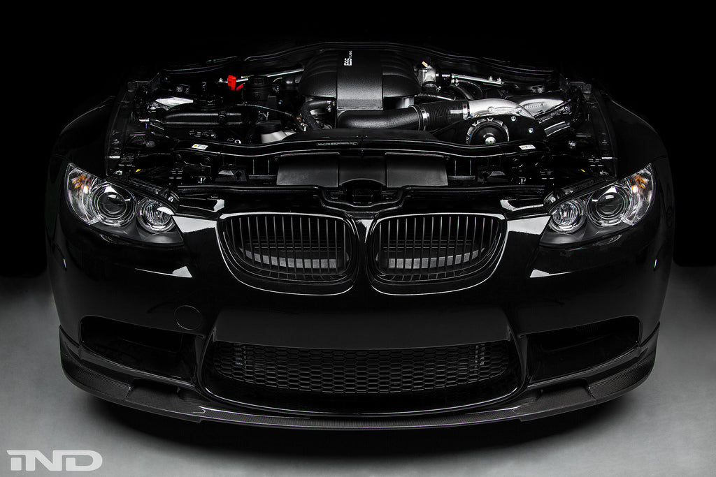 3d design e90 e92 m3 carbon fiber front lip spoiler kit - iND Distribution