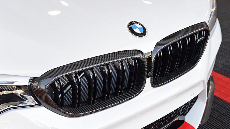 BMW f90 m5 m Performance carbon front grille set - iND Distribution